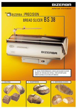precision bread slicer bs 38