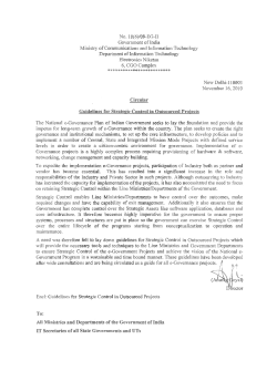 Annexure E &ndash; Level of Strategic Control