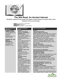 The Silk Road: An Ancient Internet