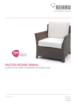 raucord weaving manual