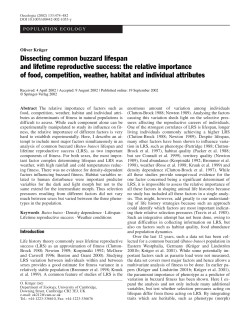 Dissecting common buzzard lifespan and lifetime