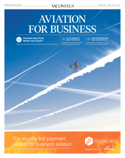 aviation for business - Baltic Air Charter Association