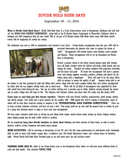 September 10 – 11, 2016