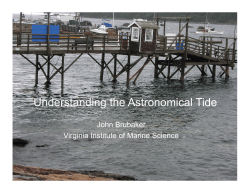 Understanding the Astronomical Tide