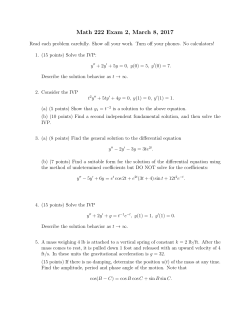 Grading guidelines with exam for Exam 2 on March 8