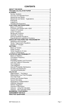the non-calculator paper