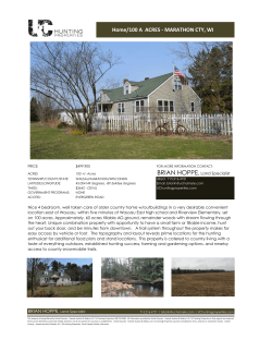 Home/100 A ACRES - MARATHON CTY, WI