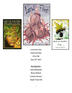 Lord of the Flies: Final Unit Plan