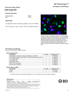Cell Cycle Kit &mdash; 558662