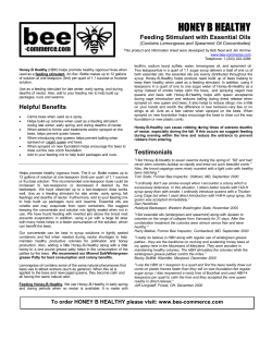 honey b healthy - Bee