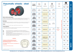 Fallshaw Pneumatic Wheels