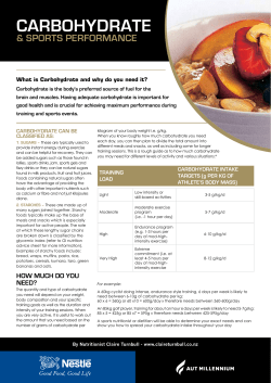 carbohydrate