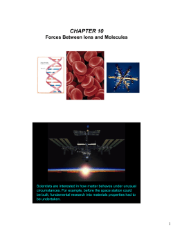 Ch 10 Lecture Notes