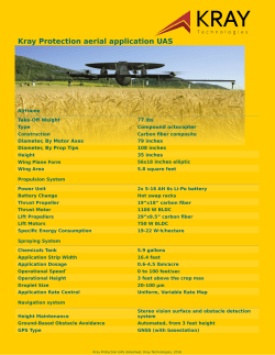 The Kray Protection UAS Datasheet