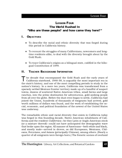 43 Lesson Four The World Rushed In &ldquo;Who are these people? and