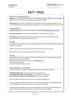 Extended Opening Hours – 24/7- FAQs