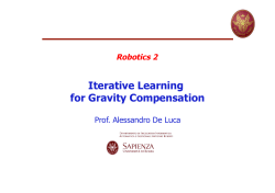 Iterative Learning for Gravity Compensation