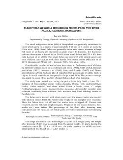 ESTIMATION OF EDIBLE AND NON