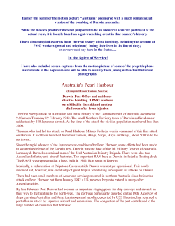 Australia`s Pearl Harbour