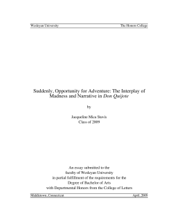 Suddenly, Opportunity for Adventure: The Interplay of