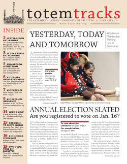 December 2011 - Ketchikan - Ketchikan Indian Community