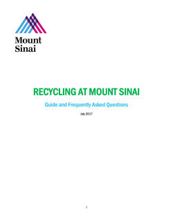 Guide and Frequently Asked Questions