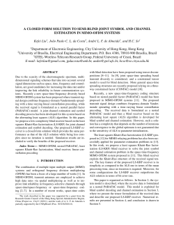 A CLOSED FORM SOLUTION TO SEMI