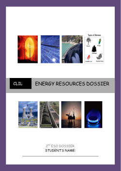 energy resources
