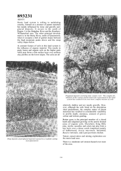 HENTY Henty land system is rolling to undulating country, formed on