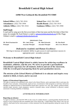 Brookfield Central High School