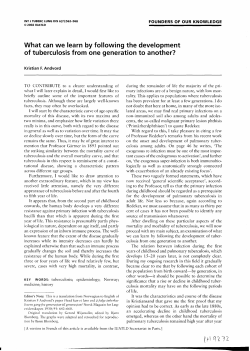 What can we learn by following the development of