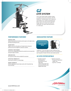 g2 gym system