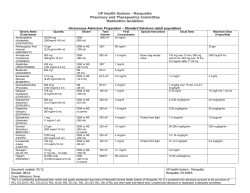 IV Admixture Standard Solutions
