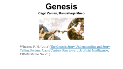 Genesis - Computer Science