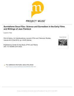 Surr&eacute;alisme Sous-l`Eau: Science and Surrealism in - TRAN-B-300