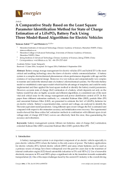 A Comparative Study Based on the Least Square Parameter