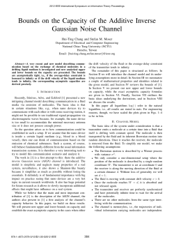 Bounds on the Capacity of the Additive Inverse
