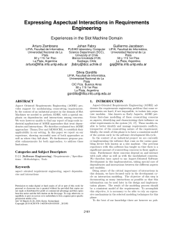 experiences in the slot machine domain