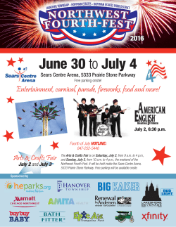 June 30 to July 4 - Village of Hoffman Estates