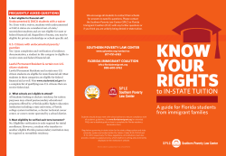 Florida Brochure - Southern Poverty Law Center
