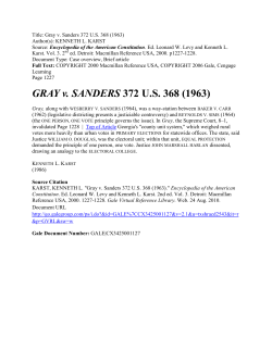 GRAY v. SANDERS 372 US 368 (1963)