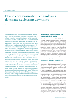 IT and communication technologies dominate