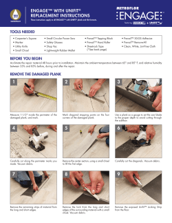 engage&trade; with unifit&reg; replacement instructions