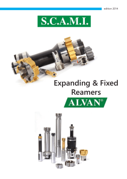 expanding reamers with cutting ring