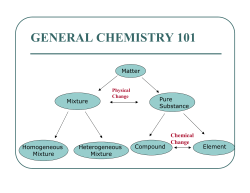 general chemistry 101
