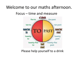 maths-afternoon-time-presentation