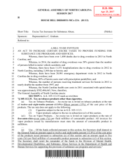 Filed - North Carolina General Assembly
