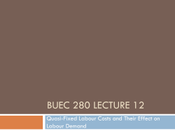 BUEC 280 Lecture 4