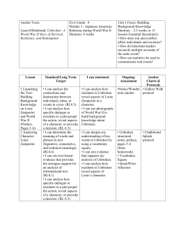 ELA Grade 8 Module 3 Unit 1