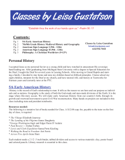 Leisa Gustafson - Parent Teacher Co-op